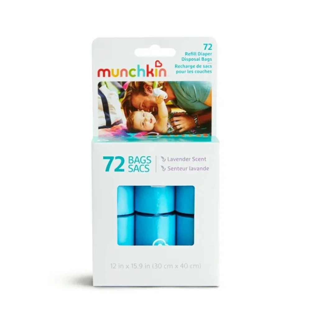Munchkin® Change & Toss™ Diaper Bag Dispenser, 60 Bags, 2 Pack